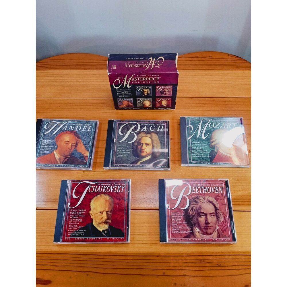 The Masterpiece‎ Collection:l (Vol. 5) - 5 CD Lot! VERY GOOD!🎶🎼🎶